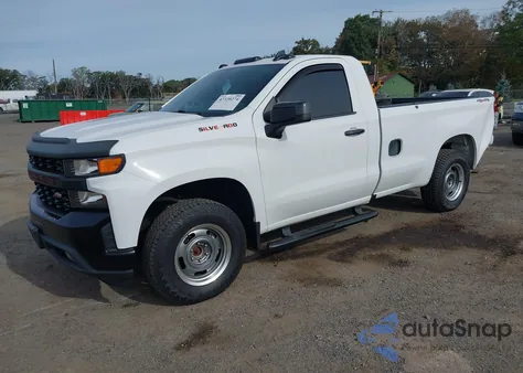2021 Chevrolet Silverado 1500 4Wd Long Bed Wt from USA, damaged, VIN 3GCNYAEK8MG331165